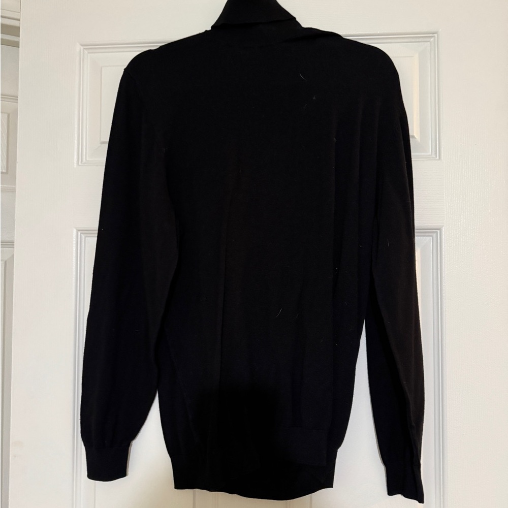 Zara Men's Turtleneck Sweater in Black